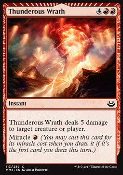 Modern Masters 2017 113/249 Thunderous Wrath