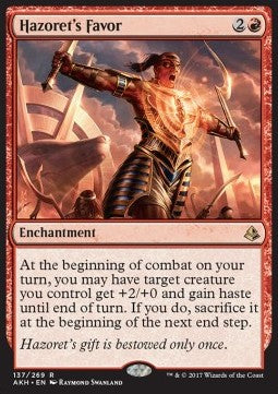 Amonkhet 137/269 Hazoret's Favor