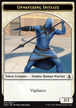 Unwavering Initiate Amonkhet Token