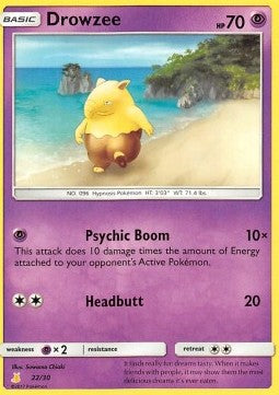 SM Trainer Kit 10 22/30 Drowzee (A)