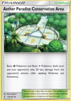 Guardians Rising 116/145 Aether Paradise Conservation Area (Reverse Holo)