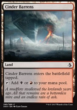 Amonkhet 280/269 Cinder Barrens