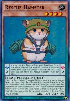 Rescue Hamster (Super Rare)(PEVO-EN028)