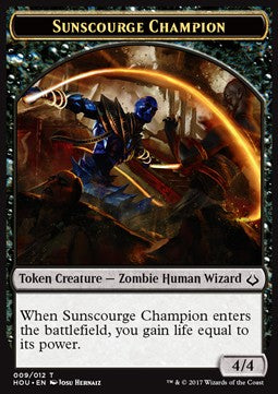 Sunscourge Champion 009/012 Hour of Devastation Token