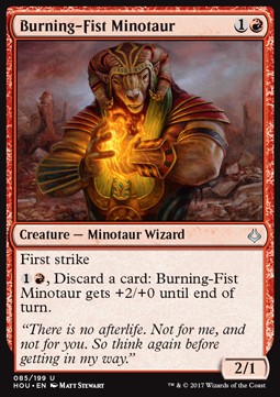 Hour of Devastation 085/199 Burning-Fist Minotaur