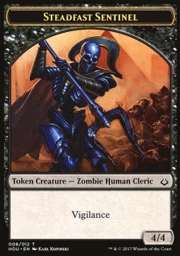 Steadfast Sentinel 008/012 Zombie 020/025 Hour of Devastation Token