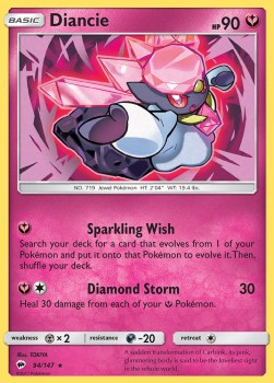 Burning Shadows 094/147 Diance (Holo)