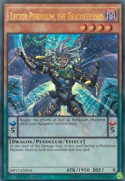 Lector Pendulum, The Dracoverlord (Ultra Rare)(MP17-EN014)