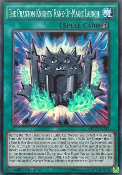 The Phantom Knights' Rank-Up-Magic Launch (Super Rare)(MP17-EN152)