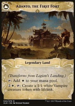 Ixalan 022/279 Legion's Landing//Adanto, The First Fort