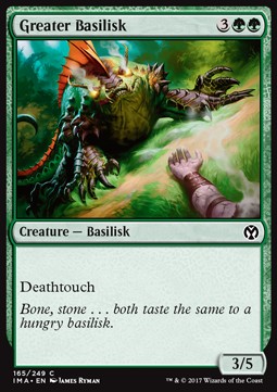 Iconic Masters 165/249 Greater Basilisk