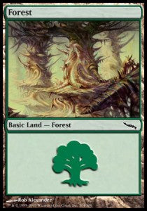 Mirrodin 304/306 Forest