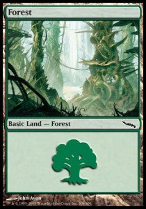 Mirrodin 306/306 Forest