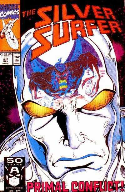 Silver Surfer #56 Marvel Comics (1987)