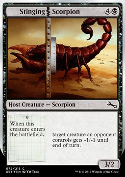 Unstable 072/216 Stinging Scorpion