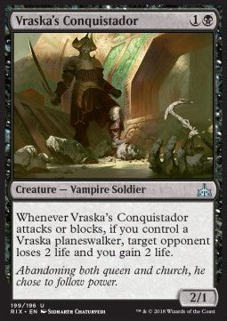 Rivals of Ixalan 197/196 Vraska's Conquistador