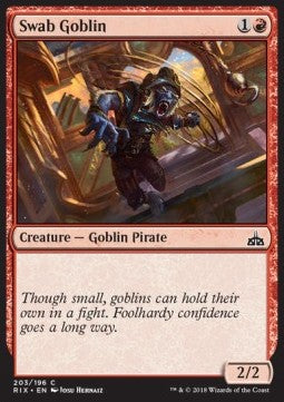 Rivals of Ixalan 203/196 Swab Goblin