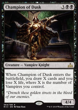 Rivals of Ixalan 064/196 Champion of Dusk