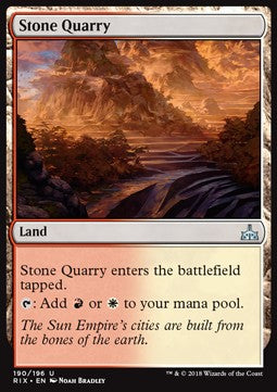 Rivals of Ixalan 190/196 Stone Quarry