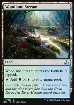 Rivals of Ixalan 191/196 Woodland Stream