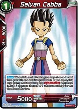 Saiyan Cabba (BT1-014C) Dragon Ball Super