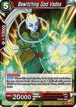 Bewitching God Vados (Foil)(BT1-008R) Dragon Ball Super