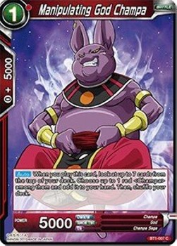 Manipulating God Champa (BT1-007C) Dragon Ball Super