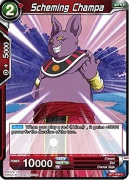 Scheming Champa (BT1-006C) Dragon Ball Super