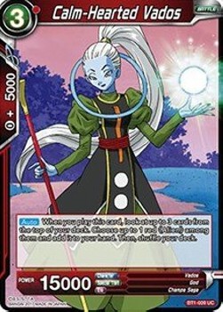 Calm-Hearted Vados (BT1-009UC) Dragon Ball Super