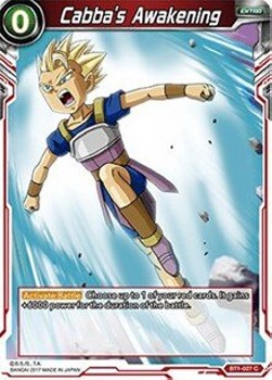 Cabba's Awakening (BT1-027C) Dragon Ball Super