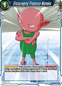 Encouraging Presence Monaka (BT1-054C) Dragon Ball Super