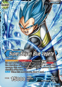 Vegeta/Super Saiyan Blue Vegeta (BT1-028R) Dragon Ball Super