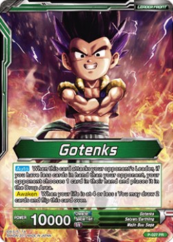 Gotenks/Prodigious Strike Saiyan Gotenks (Foil)(P-027PR) Dragon Ball Super