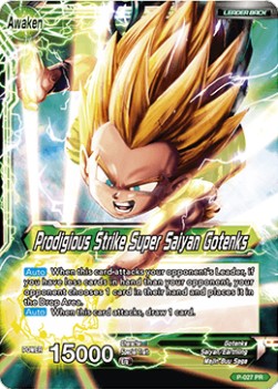 Gotenks/Prodigious Strike Saiyan Gotenks (Foil)(P-027PR) Dragon Ball Super