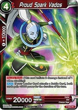 Proud Spark Vados (Foil)(P-002PR) Dragon Ball Super