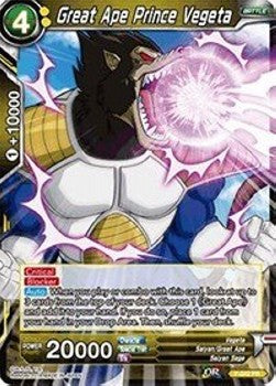 Great Ape Prince Vegeta (Foil)(P-042PR) Dragon Ball Super