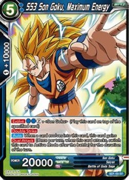 SS3 Son Goku, Maximum Energy (SD1-03ST) Dragon Ball Super