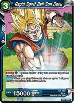 Rapid Spirit Ball Son Goku (SD1-04ST) Dragon Ball Super