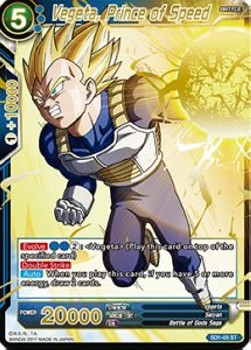 Vegeta, Prince of Speed (Foil)(SD1-05ST) Dragon Ball Super