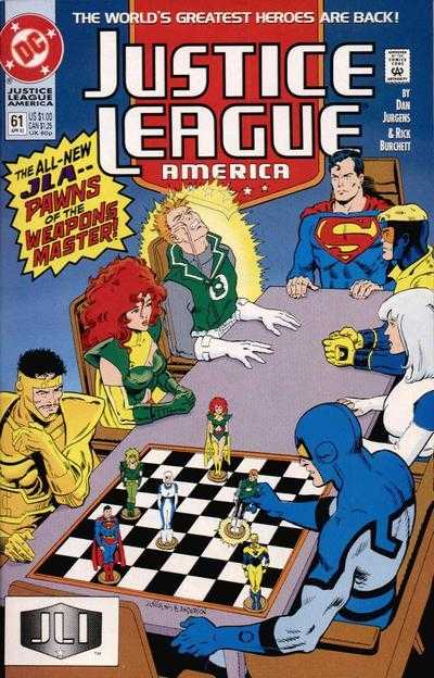 Justice League America #61 DC Comics (1989)