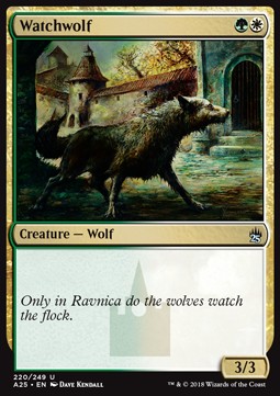 Masters 25 220/249 Watchwolf