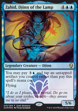 Dominaria 076/269 Zahid, Djinn of the Lamp (Foil)