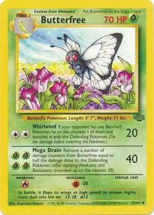 Jungle 33/64 Butterfree