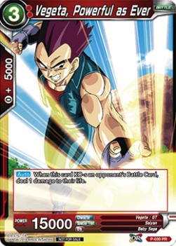 Vegeta, Powerful as Ever (P-030PR) Dragon Ball Super