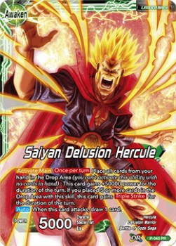 Hercule/Saiyan Delusion Hercule (Foil)(P-045PR) Dragon Ball Super