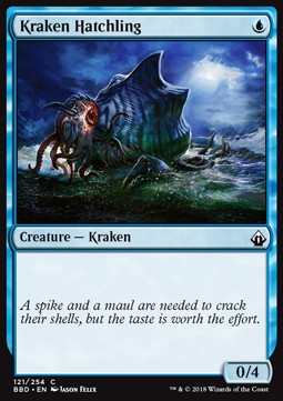 Battlebond 121/254 Kraken Hatchling