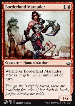 Battlebond 170/254 Borderland Marauder