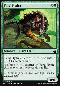 Battlebond 197/254 Feral Hydra