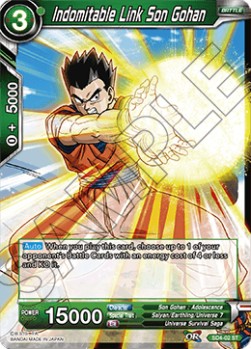 Indomitable Link Son Gohan (SD4-02ST) Dragon Ball Super