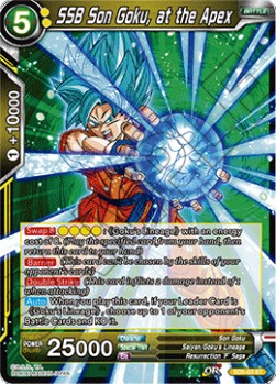 SSB Son Goku, at the Apex (SD5-03ST) Dragon Ball Super